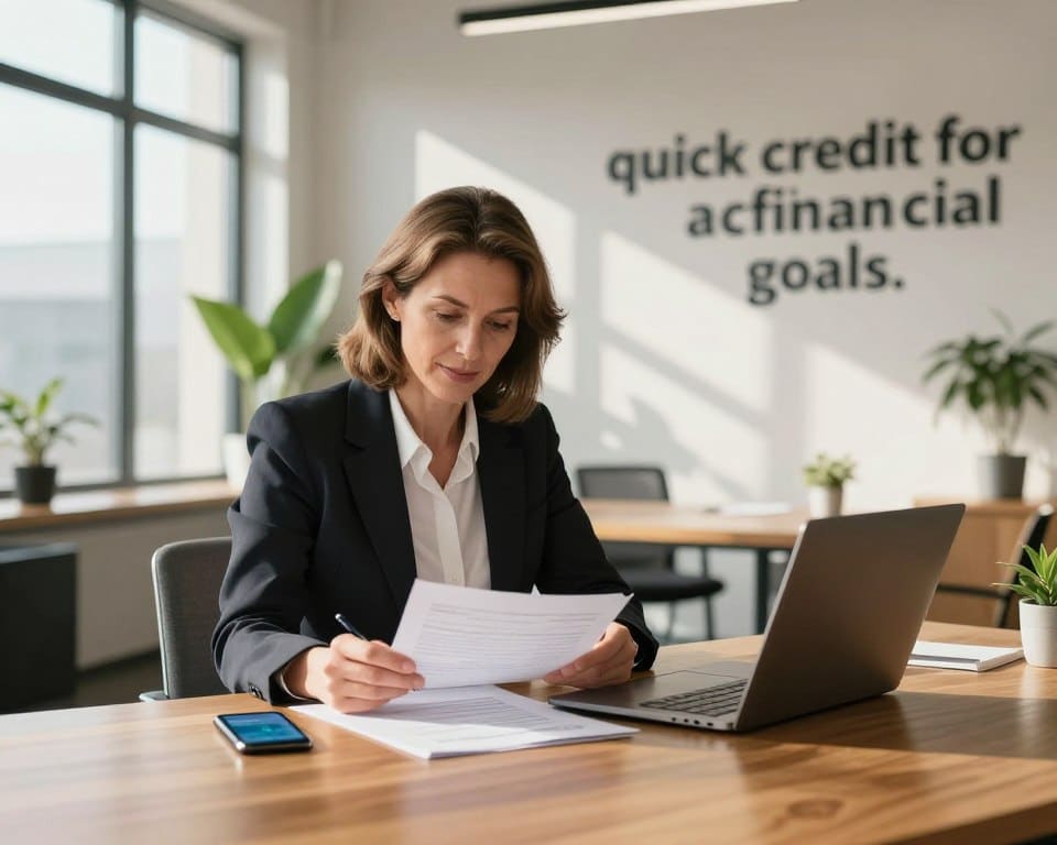 Obtenha crédito rápido