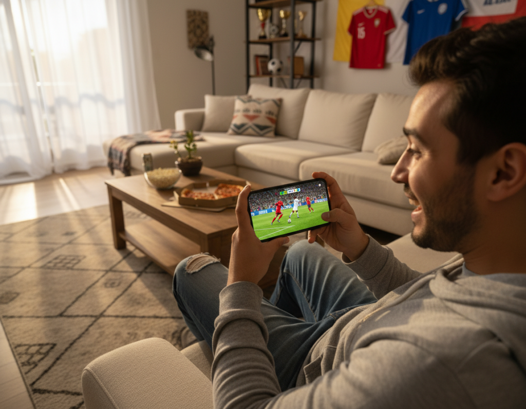 Assistir copa do mundo pelo celular