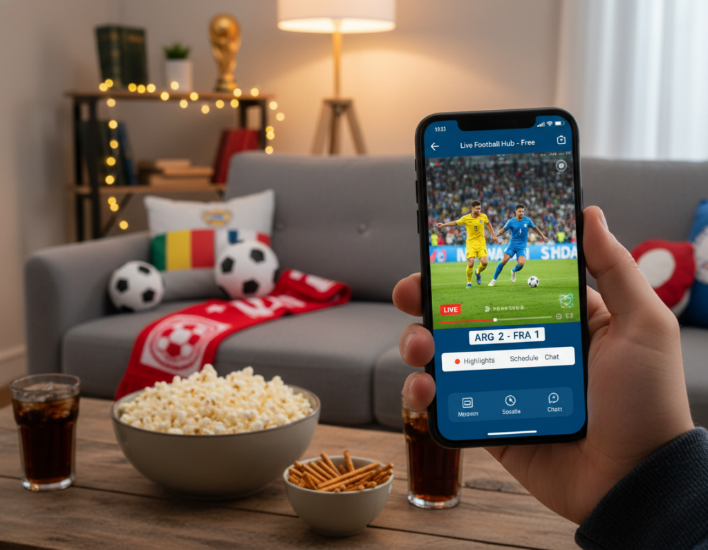 app grátis para ver copa no celular